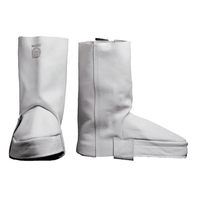 Cubre Calzado Cuero Soldador - Polaina1