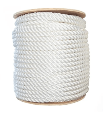 CUERDA POLIPROPILENO BLANCA TORCIDA 12MM (ROLLO 220 MTS) 1
