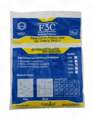 SEPARADOR CERAMICA RUBI 3MM X 1/8 (BOLSA 100 UN)