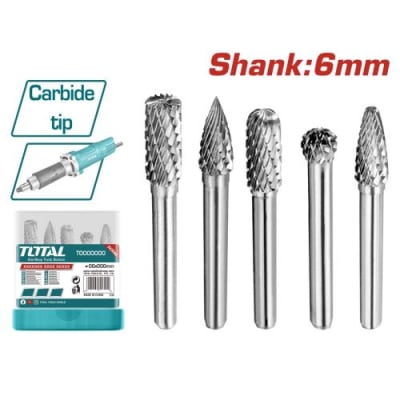 SET 5 FRESAS DE CARBURO TUNGSTENO TAKC6511