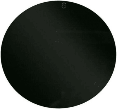 VIDRIO REDONDO 50MM GR.5 OSCURO P/LENTES 2 UNIDADES