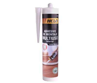 ADHESIVO MONTAJE HELA BLANCO 450 GRS