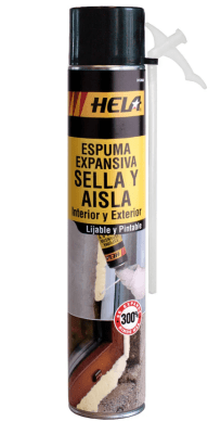 SPRAY ESPUMA EXPANSIVA POLIURETANO 750ML HELA1