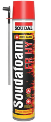 SPRAY SOUDAL SOUDAFOAM FR 750 ML FUEGO