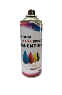 SPRAY ESMALTE ACRILICO AMARILLO LIMON 400 CC VALENTINA1