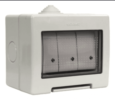TAPA PARA INTERRUPTOR TRIPLE