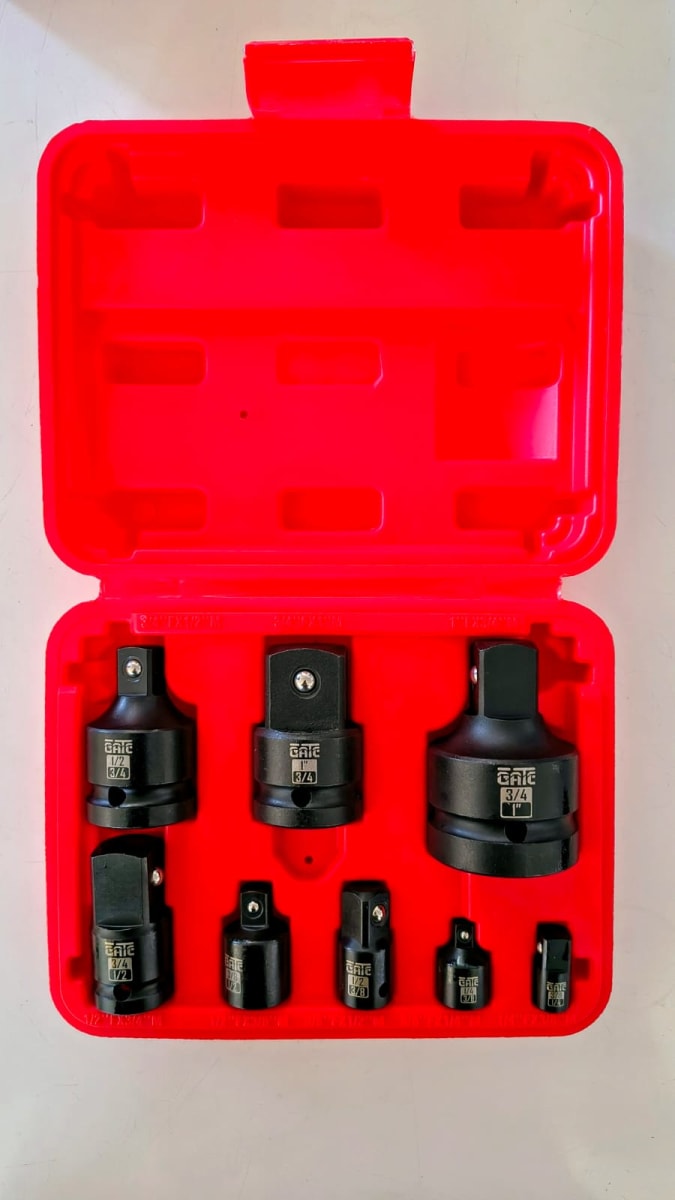 JUEGO ADAPTADOR CUADRANTE 8PZAS PEGASUS GT-1400082