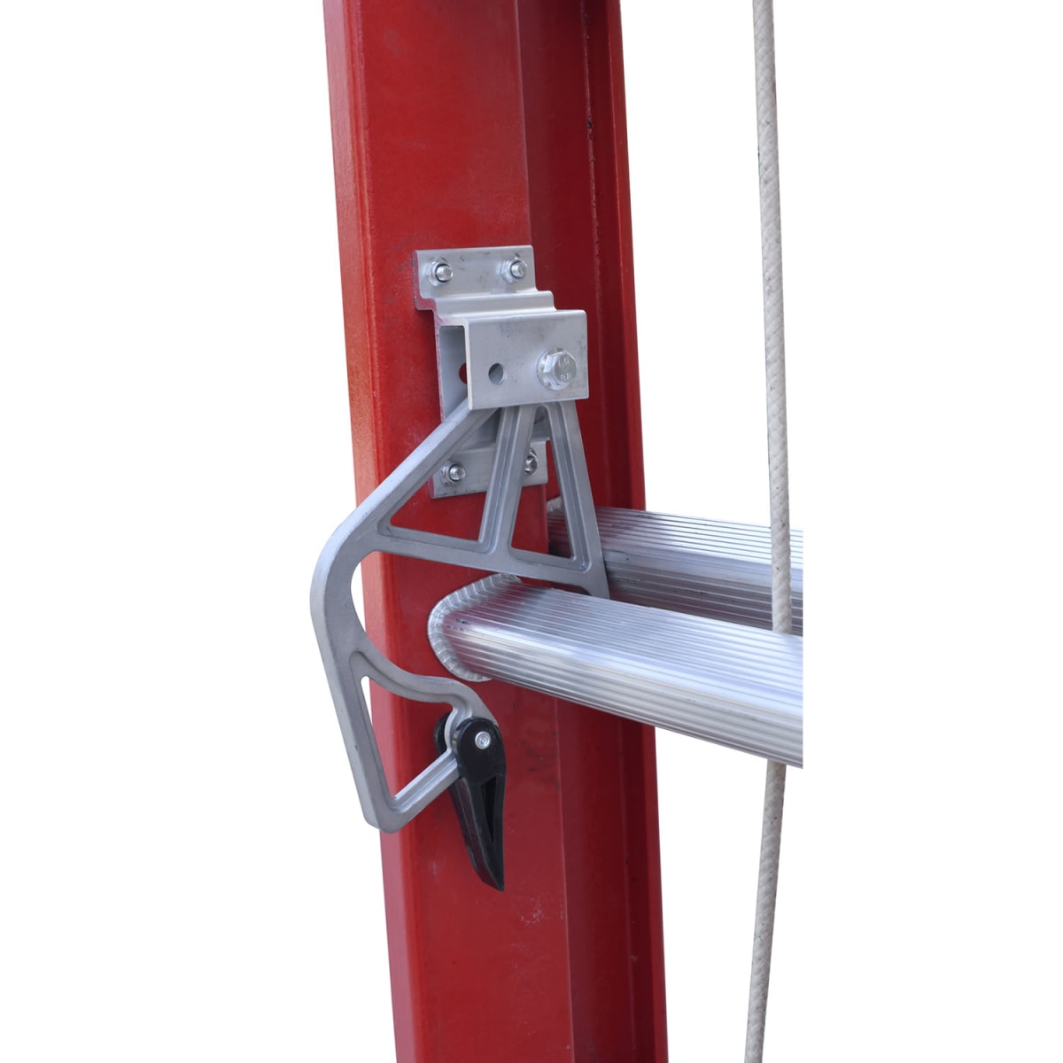 Escala extensible fibra de vidrio con cuerda 8 mt4