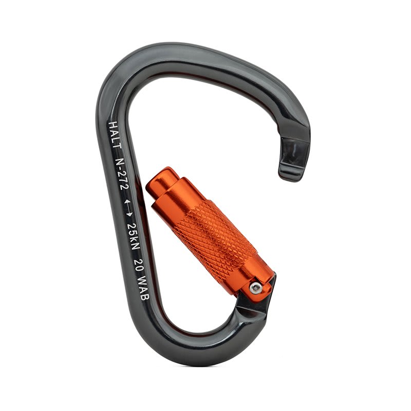 MOSQUETON DE ACERO CON ROSCA AUTOMÁTICO3