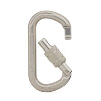 Mosquetón Halt Aluminio Alpha Rosca2