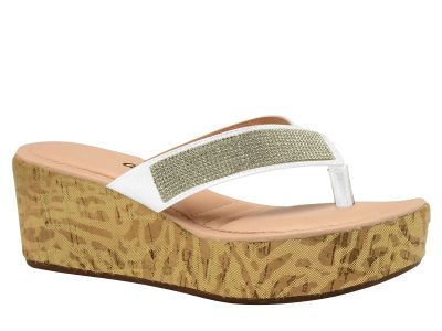 Sandalia Plataforma Plana Blanca Hawai Z1716 0006 Sandalia Plataforma Plana Blanca Hawai Z1716 0006