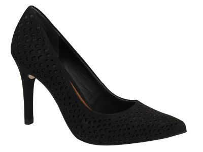 Zapato Stiletto Negro Nobuck N6884 0002 Zapato Stiletto Negro Nobuck N6884 0002