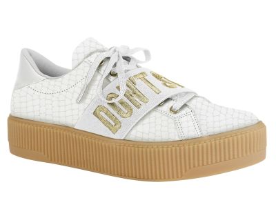 Zapatilla Fashion Blanca Elastico Letras T0981 0004 Zapatilla Fashion Blanca Elastico Letras T0981 0004
