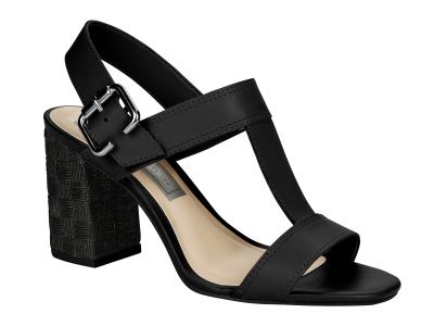 SANDALIA NEGRA CROMADA T1943 0002 SANDALIA NEGRA CROMADA T1943 0002