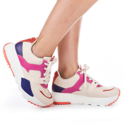 Tenis Fashion Flats Baulinha Suali Sunset T4364 0002 Tenis Fashion Flats Baulinha Suali Sunset T4364 0002