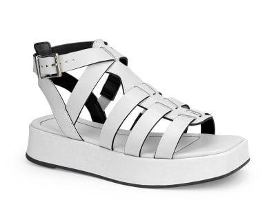 Sandalia Plataforma Plana NaPPine White t4446 0004 Sandalia Plataforma Plana NaPPine White t4446 0004