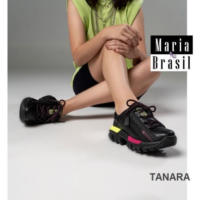 Tenis Fashion Rivera Bossa Black t4941 0002 Tenis Fashion Rivera Bossa Black t4941 0002