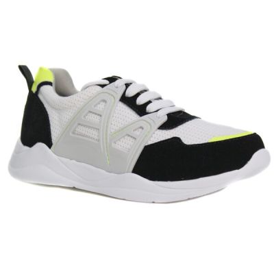 zapatilla fashion negra limon blanca 196702 0015 zapatilla fashion negra limon blanca 196702 0015