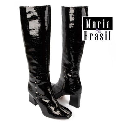 High Boot Retro Cosmopolitan Black Charol t3863 0001 High Boot Retro Cosmopolitan Black Charol t3863 0001