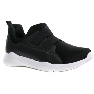 zapatilla fashion negra - elastico zapatilla fashion negra - elastico