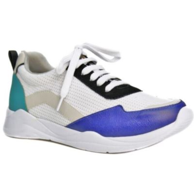 Zapatilla Fashion Azul Blanca Esmeralda 196701 0009 Zapatilla Fashion Azul Blanca Esmeralda 196701 0009