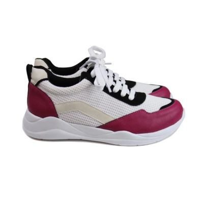zapatilla fashion fucsia blanca negra zapatilla fashion fucsia blanca negra