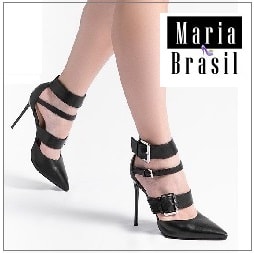 Sandalia Stiletto Negra TOP de Estilo 004004 0005 Sandalia Stiletto Negra TOP de Estilo 004004 0005