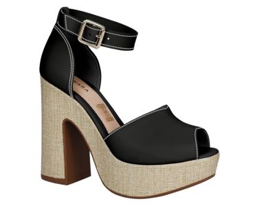 SANDALIA PLATAFORMA NEGRA T1643 0003 SANDALIA PLATAFORMA NEGRA T1643 0003