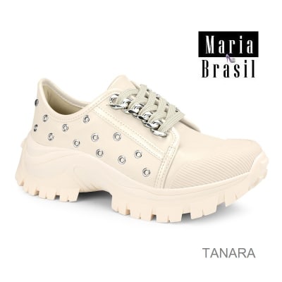 Tenis Fashion Fille Baunilha t4213 0004 Tenis Fashion Fille Baunilha t4213 0004
