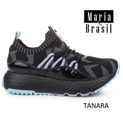 Tenis Fashion Flats Malla Textil Black Graffite t4365 0002 Tenis Fashion Flats Malla Textil Black Graffite t4365 0002