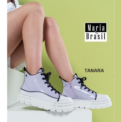 Tenis Fashion Lilas High Start t4842 0001 Tenis Fashion Lilas High Start t4842 0001