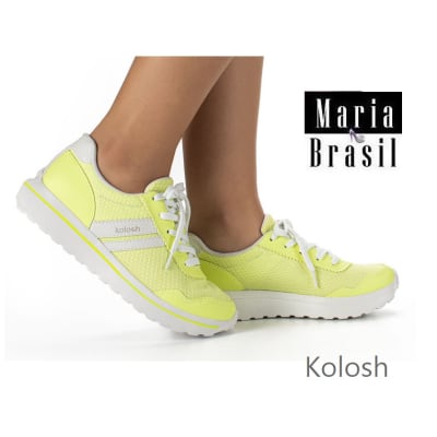 Tenis Fashion Retro Lemonade White c2803 0003 Tenis Fashion Retro Lemonade White c2803 0003