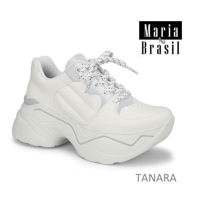 Tenis Super Chunky Rivera Cosmopolitan White t4802 0005 Tenis Super Chunky Rivera Cosmopolitan White t4802 0005