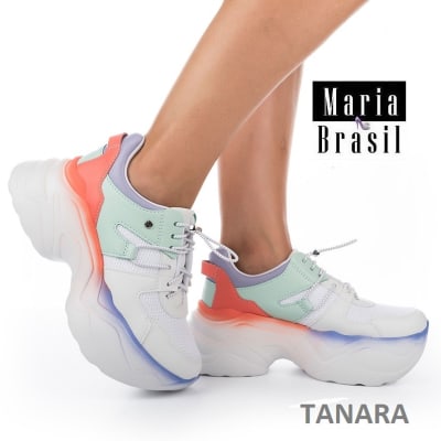 Tenis Super Chunky Rivera Jodie WhiteT4801 0001 Tenis Super Chunky Rivera Jodie WhiteT4801 0001