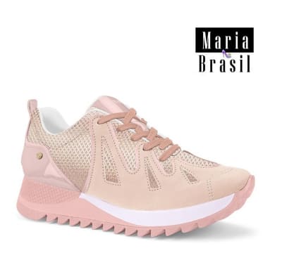 Tenis Fashion Suali Peach Blush t4025 0004 Tenis Fashion Suali Peach Blush t4025 0004