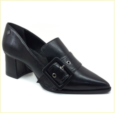 Zapato Luis XV Negro Hebilla 196140 0001 Zapato Luis XV Negro Hebilla 196140 0001