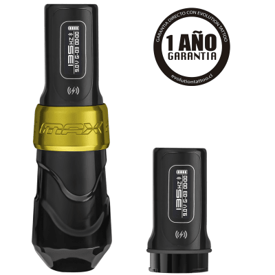 MÁQUINA SPEKTRA FLUX MAX ROTATIVA FK IRONS 2 BATERÍAS GOLDEN STEALTH