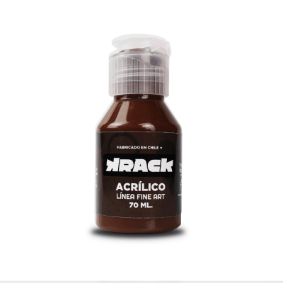 PINTURA ACRILICA KRACK CAFE CON PIERNAS