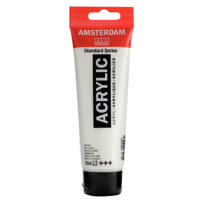 ACRILICO AMSTERDAM 104 BLANCO ZINC 120ML