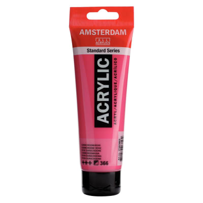ACRILICO AMSTERDAM 366 ROSA QUINACRIDONA 120ML