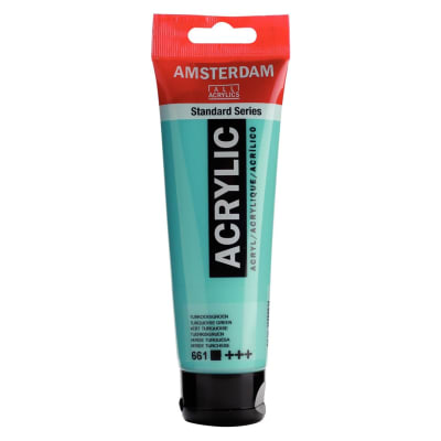 ACRILICO AMSTERDAM 661 VERDE TURQUESA 120ML