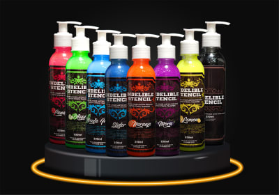 STAR INK STENCIL INDELIBLE1