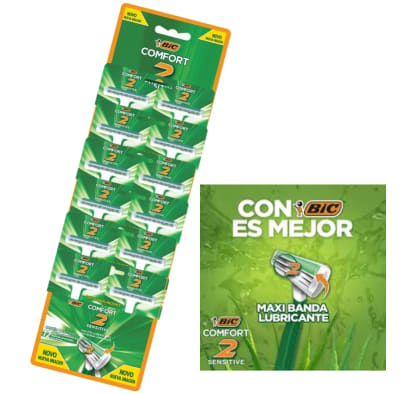 PACK PRESTOBARBA BIC SENSITIVE 12u