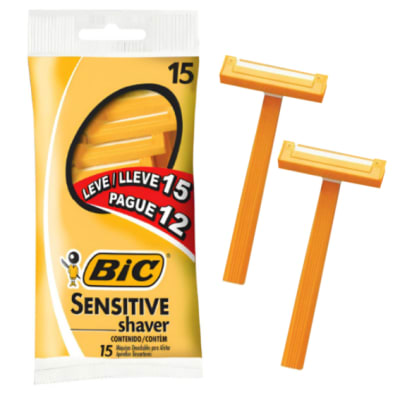 MÁQUINAS DE AFEITAR BIC 15 UNIDADES