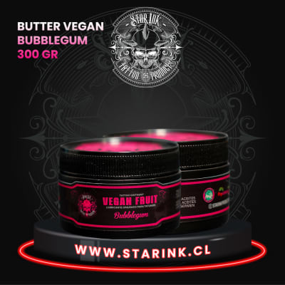 STAR INK BUTTER VEGAN FRUIT BUBBLEGUM