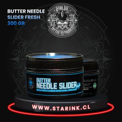 STAR INK BUTTER NEEDLE SLIDER FRESH1
