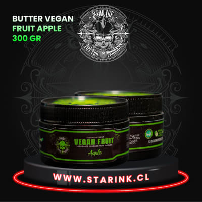 STAR INK BUTTER VEGAN FRUIT APPLE