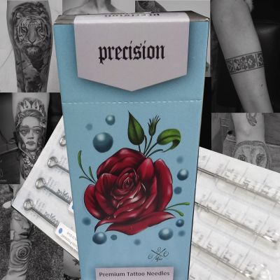 CAJA AGUJAS PROFESIONALES PRECISION 1007RL CAJA AGUJAS PROFESIONALES PRECISION 1007RL