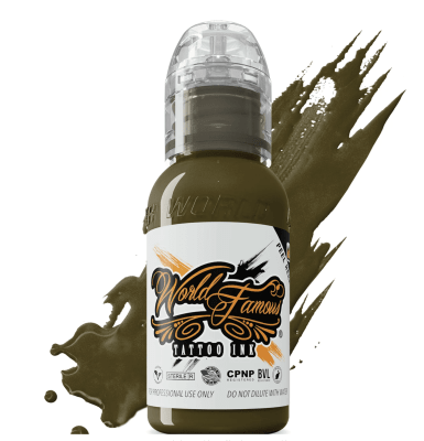 TINTA WORLD FAMOUS ARMY GREEN1