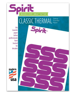 CAJA PAPEL SPIRIT TERMOGRAFICO CARTA100U